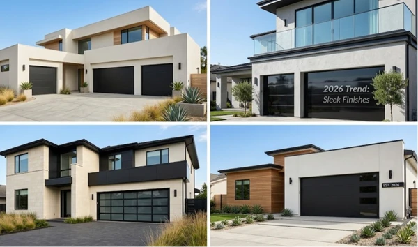 Black Garage Doors: The Trend That's Taking Over in 2026
