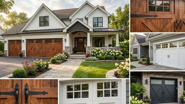 Carriage House Garage Doors: Style Guide With Design Ideas
