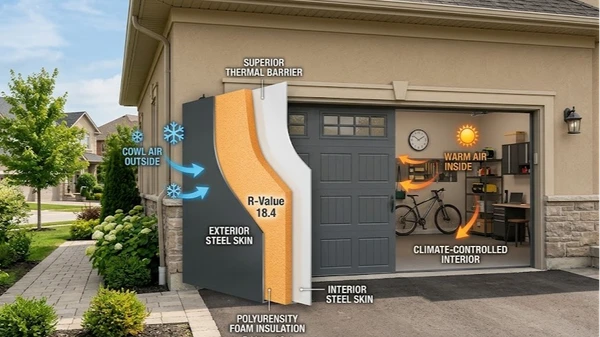 How Much Does an Insulated Garage Door Cost? ROI and Energy Savings