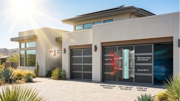 Best Garage Doors for Hot Climates: Heat-Resistant Options