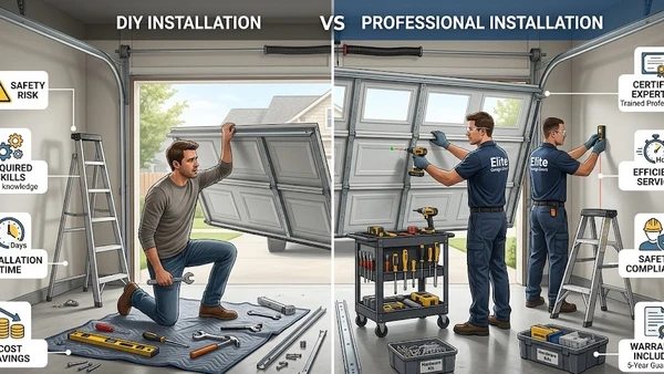 DIY Garage Door Installation: Is It Safe to Do It Yourself?