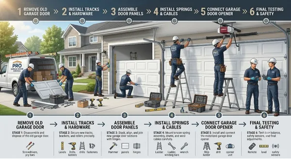What to Expect During a Garage Door Installation: Full Process