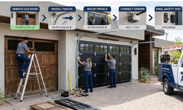How Long Does It Take to Install a New Garage Door?