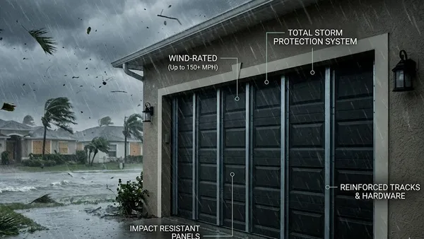 Hurricane-Rated Garage Doors: Do You Need One in Florida or Texas?