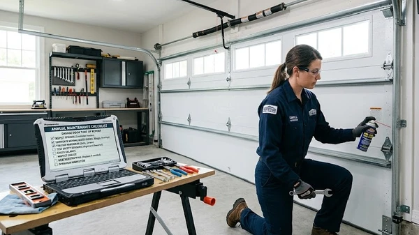 Garage Door Maintenance Checklist: Annual Tune-Up Guide