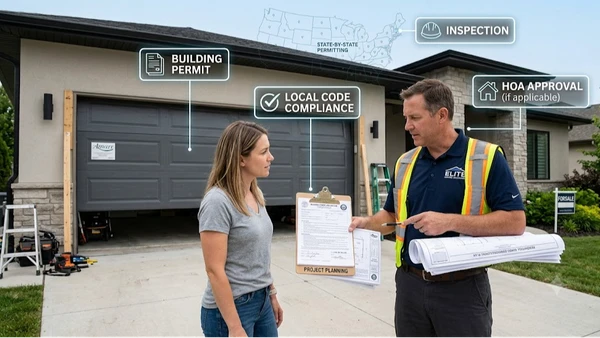 Permit Requirements for Garage Door Replacement: State-by-State Guide