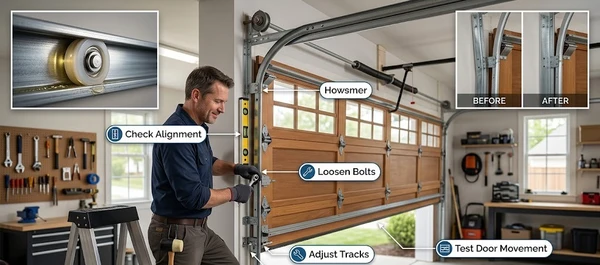 How to Adjust Garage Door Tracks for Smooth Operation
