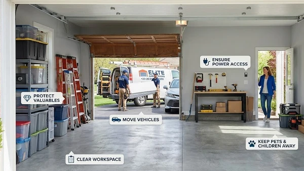 How to Prepare Your Garage for a Door Replacement